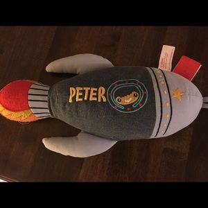 Peter plush rocket wall hanging